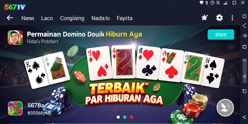 Tampilan gameplay menarik dari 567TV yang memikat pemain.