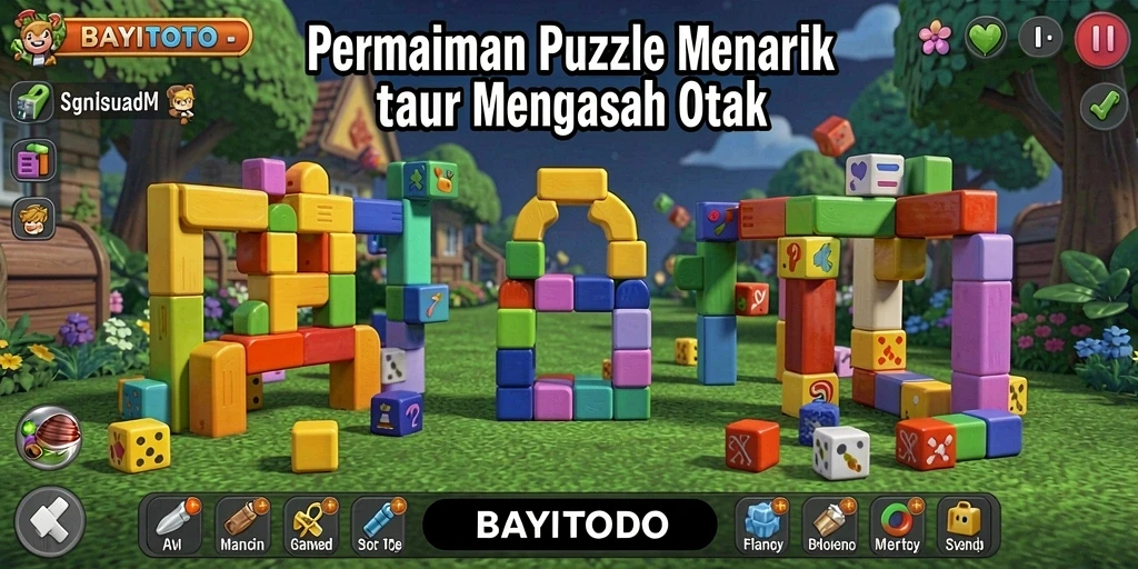 Tampilan gameplay BAYITOTO dengan berbagai teka-teki menantang.