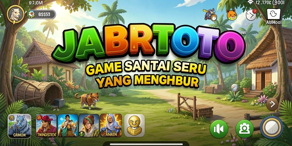 Tangkapan layar gameplay JABARTOTO yang penuh warna dan interaktif.