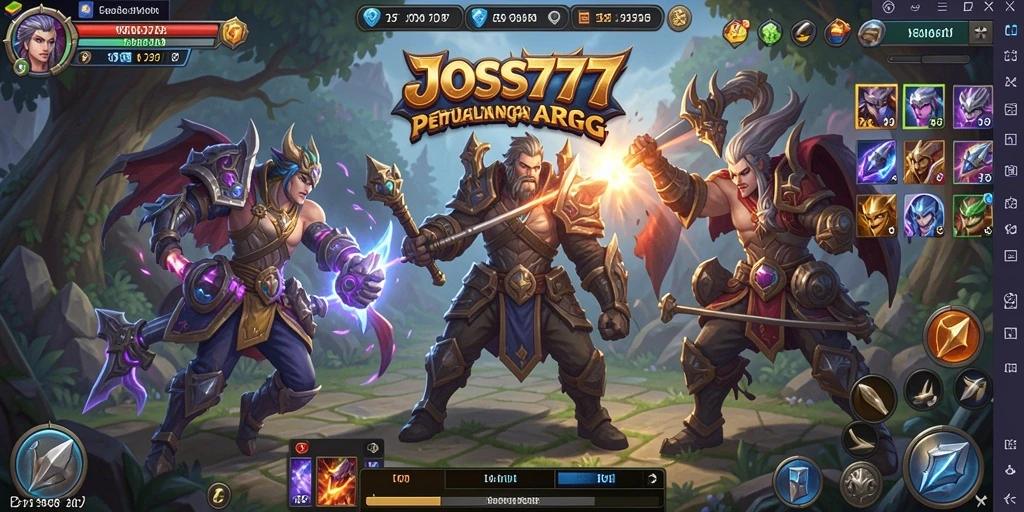 Gameplay JOSS777 yang epik dan penuh tantangan dalam dunia ARPG.