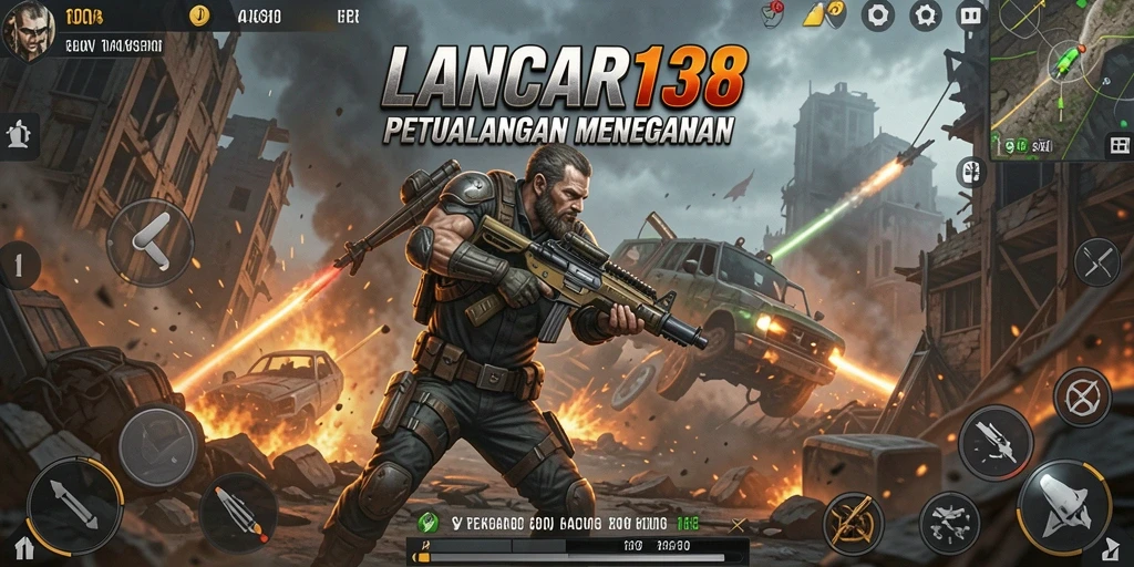 Tampilan gameplay LANCAR138 yang menegangkan dan penuh aksi.