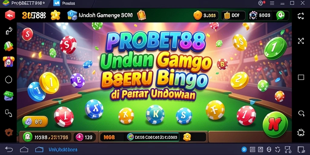 Gameplay seru PROBET88 dengan suasana Bingo yang mengasyikkan.