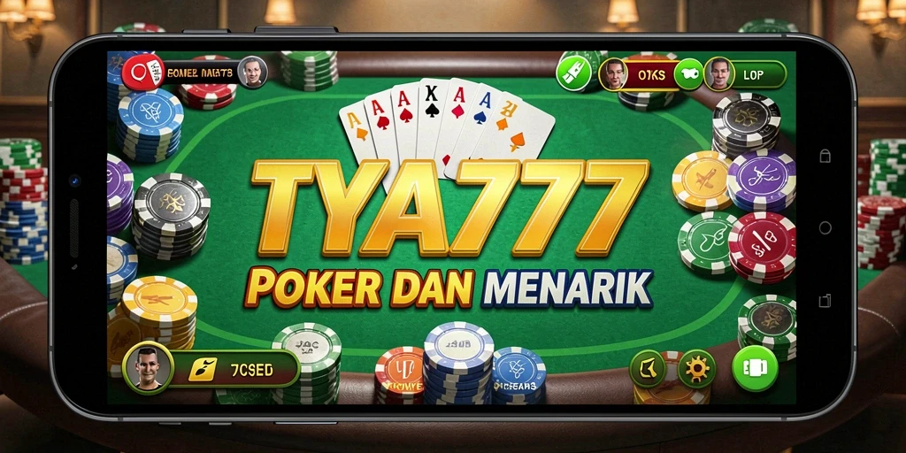 Tampilan gameplay seru TYA777 dengan berbagai mode Poker.